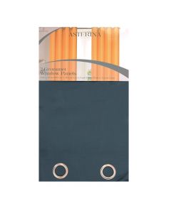 Chd Home Textiles Cortina Softline Con Aros 2 X 55 X 90 Navy - Link Promo