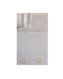 Chd Home Textiles Cortina River Wood 139 X 228 Cm - Link Promo