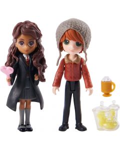 Harry Potter Ron Weasley y Parvati Patil Set con 2 accesorios para Muñecas - Link Promo