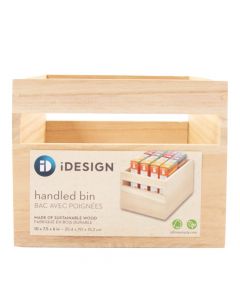 Interdesign Caja de Madera Organizadora 25.4 x 19.1 x 15.2 CM