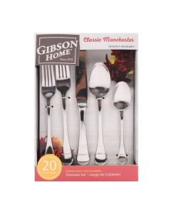 Gibson Home Cubierto 20pz Classic Manchester