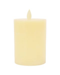 Vela Decorativa Con Llama Led 7.5 X 10 Cm - Link Promo