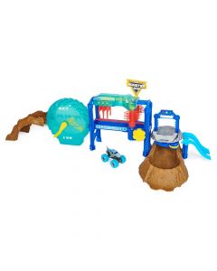Monster Jam 1:64 Car Wash Playset