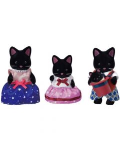 Sylvanian Families Familia de gatos de medianoche - Link Promo