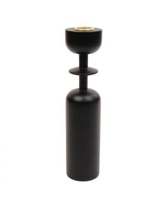 Noritex Candelbro Porta Vela negro