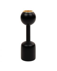 Noritex Candelbro Porta Vela mediano negro