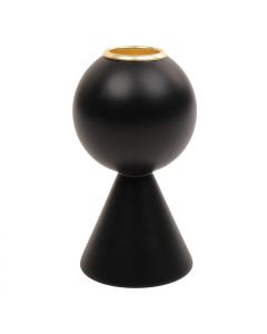 Noritex Candelbro Porta Vela pequeño negro