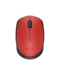 Logitech M170 Mouse Inalambrico Para Computadora Y Laptop, Recibidor Usb Y 12 Meses Batería - Rojo