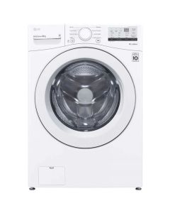 Lg Lavadora 20Kg Carga Frontal con Vapor, Direct Drive Inverter & THINQ (Wi-Fi), Color Blanco