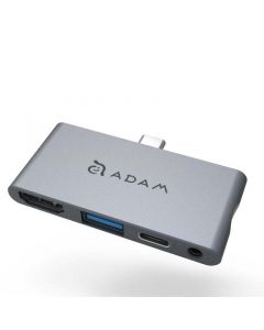 Adaptador UBSB C 8 en 1 Adam Elements Casa Hub I4 Usb C | Hub For Ipad Pro Space Gray