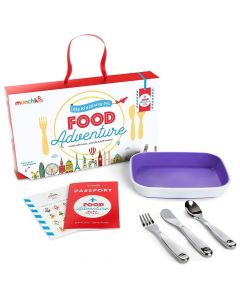 Munchkin Set de Alimentación Splash deura Purpura