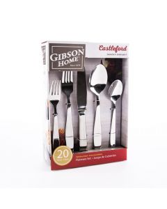 Gibson Juego de Cubiertos Set de 20 Piezas