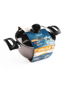 Imusa Olla Individual con Tapa 18cm