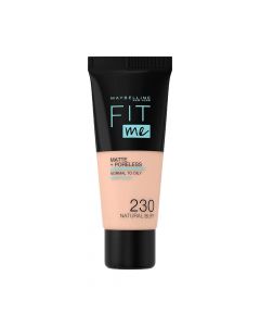 Natural Buff Base de Maquillaje Fit Me Matte & Poreless Foundation Maybelline