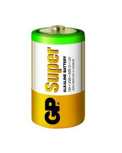 Gp Batería Super Alkaline Type D 1.5V 2 Un Blanco