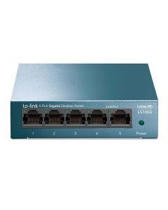 Switch 5 Puertos Tp-Link De Red De Escritorio - Azul