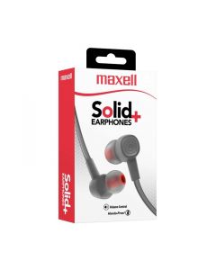AudiFonos Alambricos Maxell Sin-8 Solid - Gris