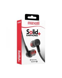 Maxell Audifonos Alámbricos Sin-8 Solid Negro