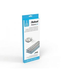 Almohadillas De Limpieza Humedas Lavables Irobot Repuesto | 2 Pack | Para Braava Jet Serie M - Blanco