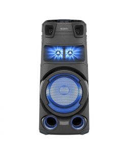 Equipo de sonido tipo torre de alta potencia Sony V73D | con tecnología BLUETOOTHÂ® | DVD | HDMI | Ruedas incorporadas | Negro
