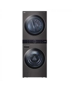 Lg Centro De Lavado WashtowerLg 22Kg (Lavado)/ 22Kg (Secado Eléctrica) Wk22Bs6E Ai Direct DriveSteam Acero Negro