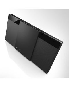 PANASONIC | MICRO EQUIPO DE SONIDO | CD | 20W | RMS | USB | NFC | BLUETOOTH | AM FM | NEGRO