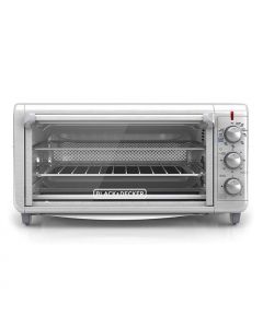 Black And Decker Air Fry Toaster Oven 1500Watt Tecnología Plata