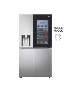 Lg Refrigeradora Side by Side Door in Door Acero Pulido