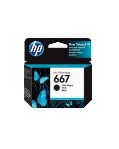 Cartucho de tinta HP 667 negra Original (3YM79AL)