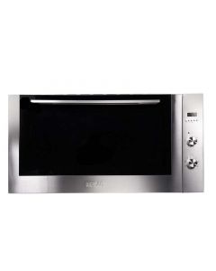 Horno Electrico | 220V 105 Litros | Acero Controlmec Y Reloj Digital | 2 Quemadores | 2 Rejillas | 1 Bandeja | Temperatura 250 | Negro