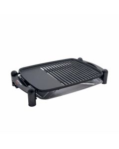 Black And Decker Parrilla y plancha superficie antiaderente bandeja removible 1200w