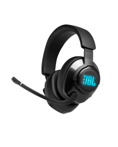 JBL Quantum 400  On Ear RGB Lighting USB  3 5mm Quantum surround 7 1 DTS HP X 2 0 Noise Isolation Passive Flip Up directional Boom Mic Game