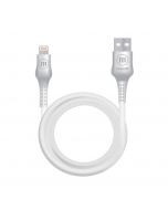Maxell Cable Lightning 4 Pies Blanco