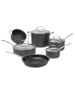 Chef'S Classic Cuisinart Anodizado 11 Piezas XL - Negro