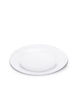 Crisa Plato Llano de Vidrio de 26.8 CM