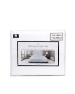 Elite Home Juego de Sábanas Full - Set de 4 Piezas - White