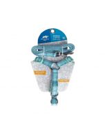 Animal Planet Pechera + Correa M - Light Blue