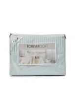 Intrend Juego de Sábanas Microfiber 4 Piezas - King - Aquamarine