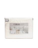Intrend Juego de Sábanas Microfiber 4 Piezas - King - White