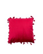 Venetian Cojín Decorativo con Pompones de 45 x 45 CM