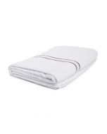 Aire Linens Toalla de Baño 30x60 Light Gray
