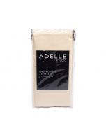 Adelle Studio 2 Fundas de Almohadas Standard 20x30 Pulgadas Ivory