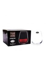 Luigi Bormioli Vasos Stemless 23 OZ - 4 Piezas