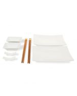 Bia Set de 2 Bowl para Sushi con Salseras y Palillos