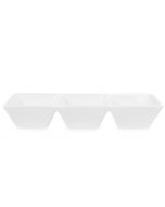 Bia Bowl con 3 Compartimentos para Servir de 11.75 x 3.73 Pulgadas