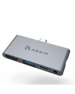 Adaptador UBSB C 8 en 1 Adam Elements Casa Hub I4 Usb C | Hub For Ipad Pro Space Gray