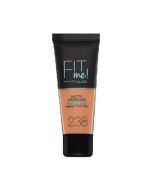 238 Rich Tan Base de Rostro Fit Me Matte & Poreless Foundation Maybelline