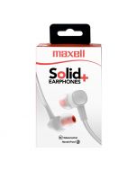 Maxell Audifonos Alámbricos Sin-8 Solid Blanco