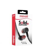Maxell Audifonos Alámbricos Sin-8 Solid Negro