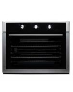 Drija Horno A Gas Empotrable 76 cm Cap 78 Litros Acero Negro 